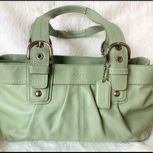 Coach Leather Tote